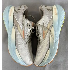 Brooks‎ Glycerin GTS 21 Womens 8.5 Running Shoes Sneakers Coconut Aqua Autumn